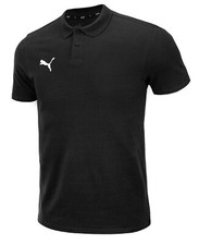 Puma Youth Team Goal Casual Polo T-Shirts Black Training Kid Tee Shirt 65860603