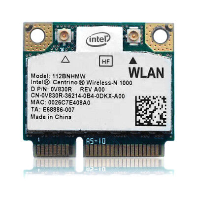 Dell Alienware M14x Intel Centrino Wireless N 1000 Bgn 112bnhmw 0v0r Wifi Card Ebay