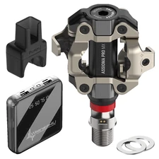 Favero ASSIOMA PRO MX-UP Power Meter Bike Pedals with Power Bank Bundle