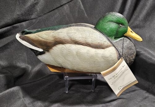 Ducks Unlimited Dick Rhode Shooting Rig Collection Mallard Duck Decoy 17" - Picture 1 of 7