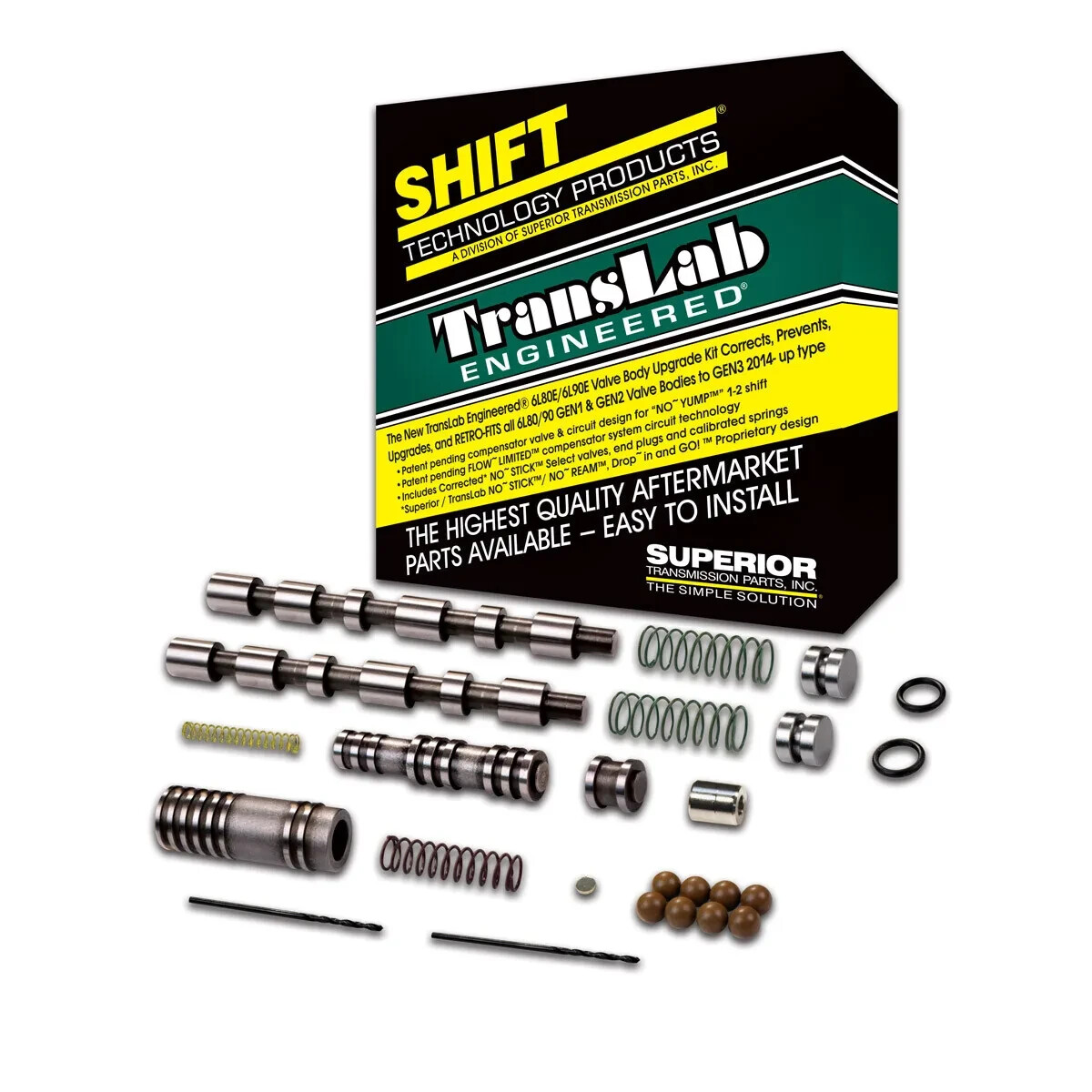 Transmission Valve Body Shift Correction Kit 6L80/6L90 Update