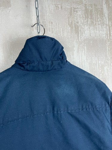 Vintage 80's Fjallraven Puffer Down Jacket Men's Size 52-54 / L-XL Navy Blue - Picture 20 of 21