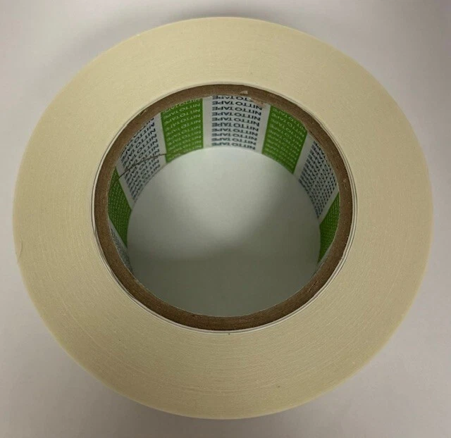 Cinta de papel Kraft de doble cara Nitto P-02 2 pulgadas x 36 yardas Foto 3 de 4