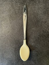 Vintage 1970's Stainless Steel Coated Baby Infant Spoon Made In Taiwan
