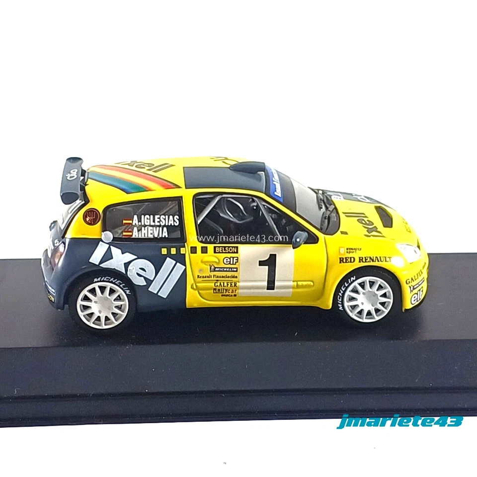 Renault Clio S1600 A. Hevia - A. Iglesias Presentación 2004 #1 Universal Hobbies - Immagine 4 di 4