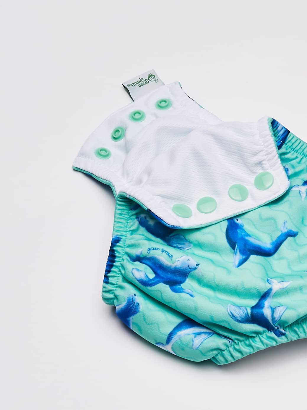 I Play Boys Reusable Absorbent Baby Swim Diapers Seafoam Sea Lions 6 Months eBay
