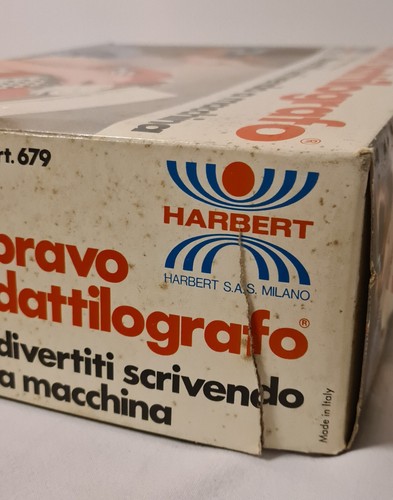 Macchina Da Scrivere Bravo Dattilografo Gioco Harbert - Foto 6 di 23