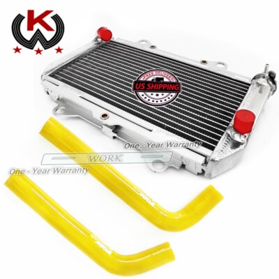 3Row Alumnum Radator+FAN Ft 2004-2013 Yamaha YFZ450 2005 2006 2007
