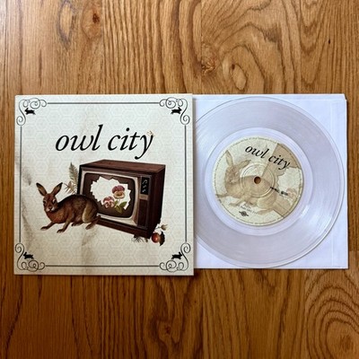 Owl City ''FIREFLIES'' 7'' clear vinyl record! Vanilla Twilight RSD sky sailing