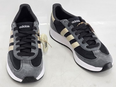 adidas Run 70S 2.0 Lace Up Mens Gray Tan Sneakers Casual Shoes JI4909 Sz 11 M