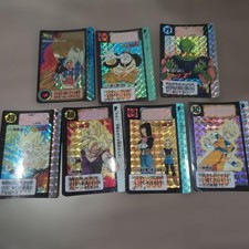 Dragon Ball Carddass 7 Card Lot Bandai Trading Cards Japanese Collectible 13 