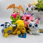 Digimon Agumon Biyomon Gabumon Gomamon Palmon Patamon Plush Doll Stuffed Toy