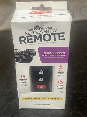 Car Keys Express Keyless Entry Remote For Nissan And Infiniti