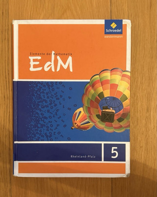 Schroedel Elemente der Mathematik EdM 5 Rheinland-Pfalz Schulbuch Heinz Griesel