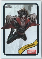 Morbius 2025 Topps Chrome Marvel Refractor #166