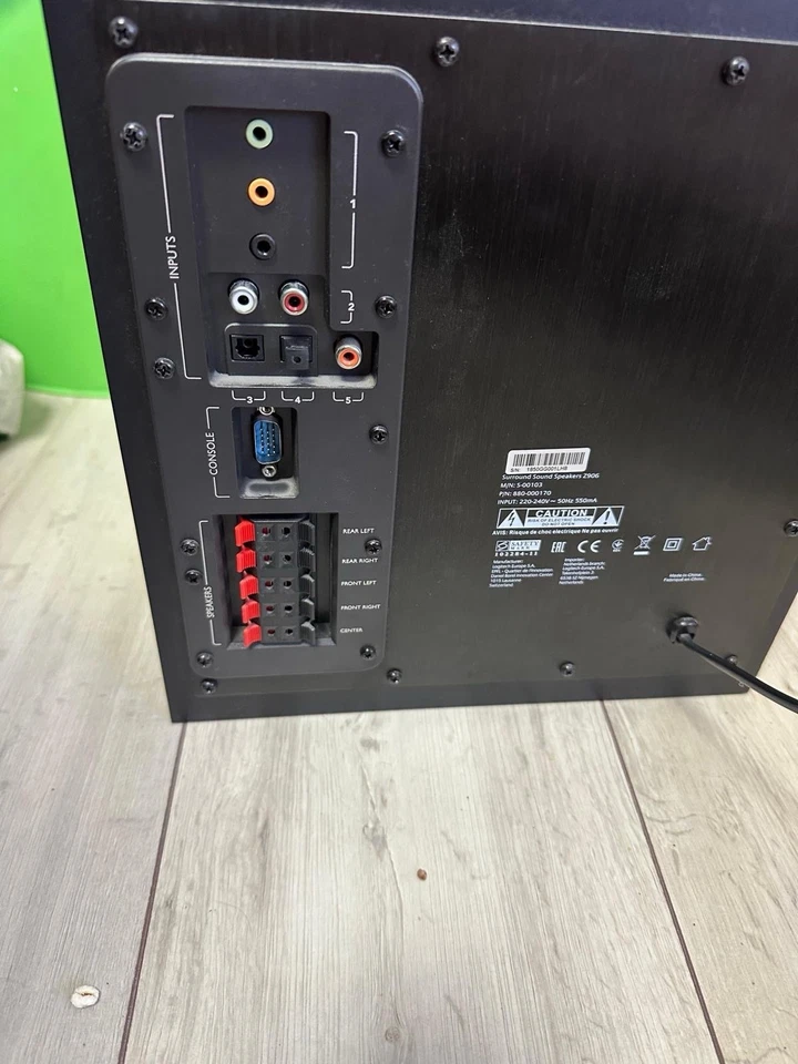 logitech z906 5.1 impianto hi-fi - Immagine 3 di 4