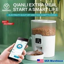 Automatic pet feeder cat dog food dispenser WiFi app control programmable timer