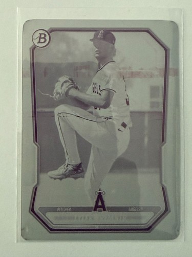 2026 Bowman Baseball BP-9 Tyler Bremner Printing Plate 1/1