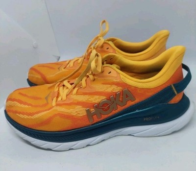 Hoka Mach Supersonic RYCM Sneakers Orange Multicolor Sport Shoes Men's Size 10D