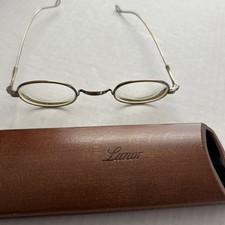 Lunor Spectacles Titanium Frames Oval Lenses ...