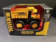 Tonka Steel Classics Titans Dump Truck Durable Construction Toy Vehicle