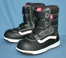 VANS Snow-Cruiser V VansGuard Kids' WP Snow Boot Youth Size 3 Black White 200g