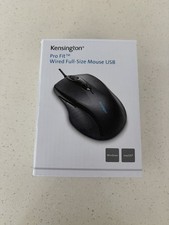 Kensington Pro Fit Full-Size Mouse USB K72369US ,Black