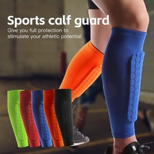 Outdoor Sports Non-Slip Breathable Calf Compression Sleeves with Honeycomb Pads