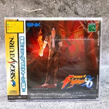Sega Saturn The King of Fighters 96 KOF SS SNK Japan Fighting Game Sealed New