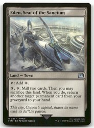 Eden, Seat of the Sanctum #277/772 Uncommon Land - Final Fantasy MTG