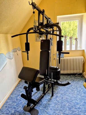 Christopeit Sport Kraftstation SP 2000 8 Gewichtsblöcke Fitness Training