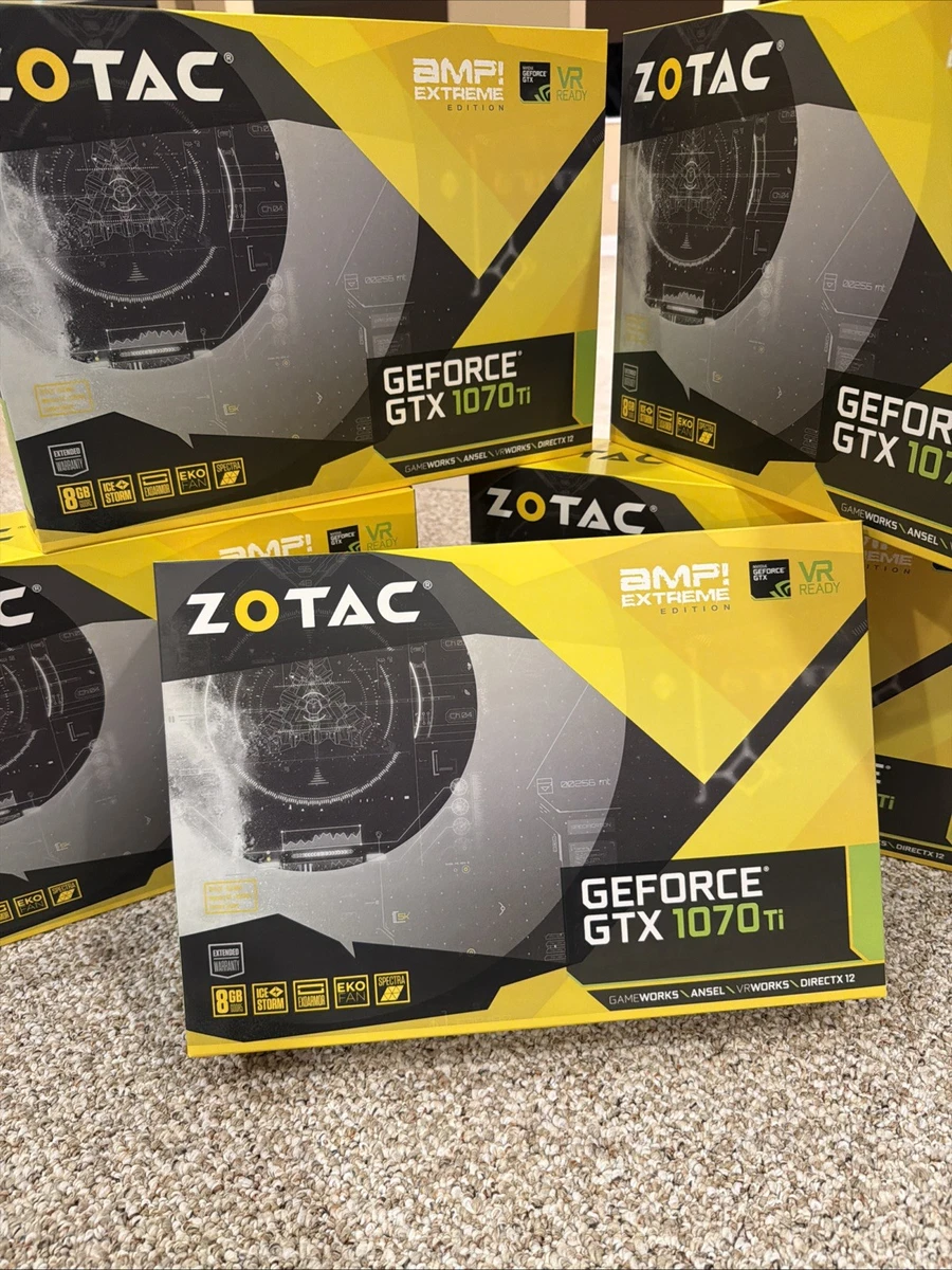 ZOTAC NVIDIA GeForce GTX 1070 Ti Computer Graphics Cards for sale