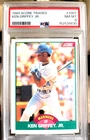 1989 Score Traded Ken Griffey Jr. #100T PSA 8 Rookie