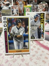 Ichiro 2025 Topps Heritage Baseball Through The Years #TTY-17 Mariners +Profiles