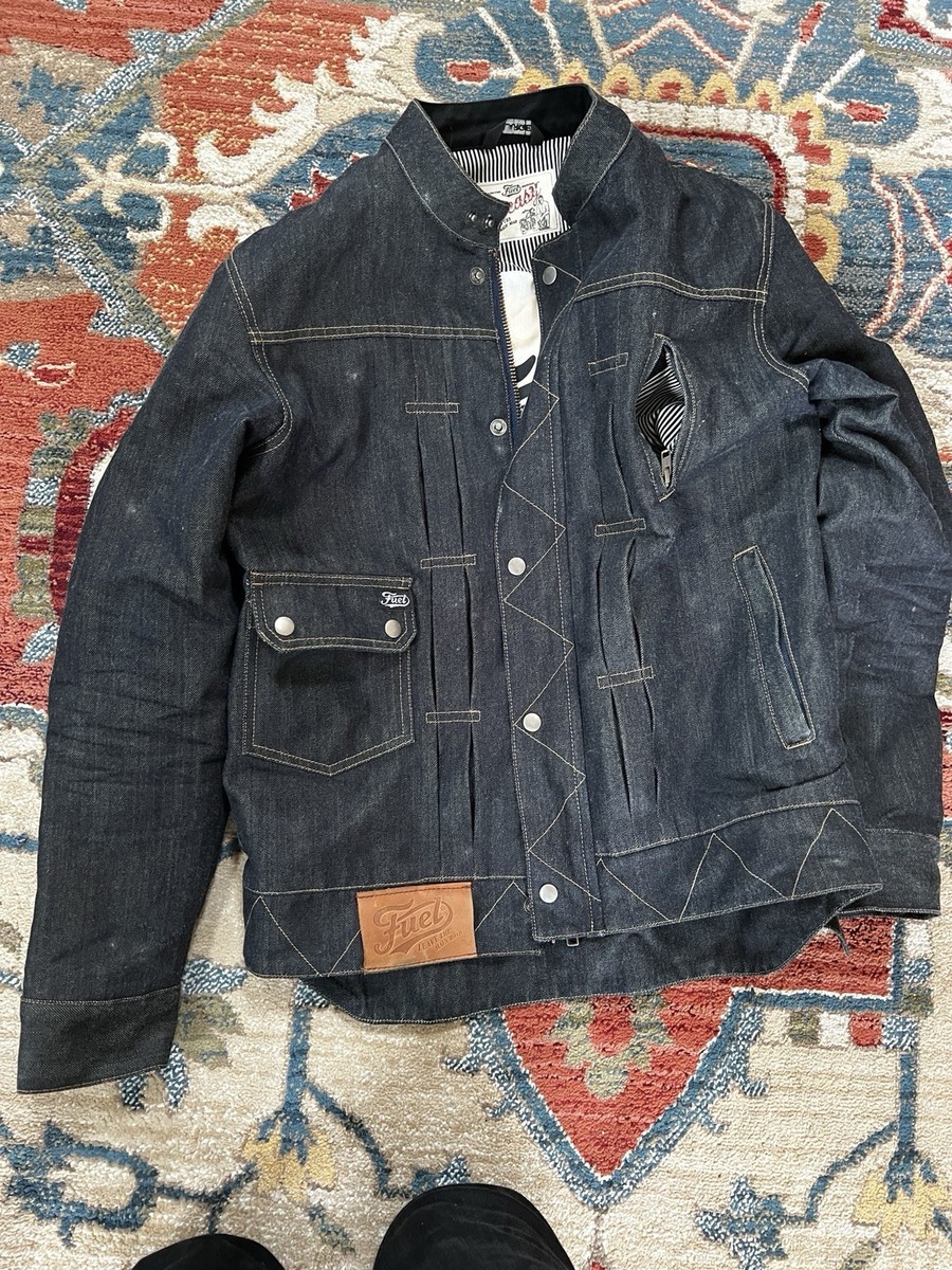 ばんばんFuel Motorcycles GREASY JACKET Fuel Motorcycles Greasy Jacket Selvage Denim Large | eBay