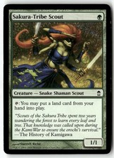 MTG Sakura-Tribe Scout Saviors of Kamigawa LP Magic The Gathering
