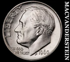 1960-D Roosevelt Dime- Silver- Choice Gem Brilliant Unc+++ Luster #J2289