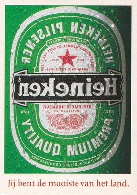 AK - (NL) - Heineken - Jij bent... - Beer - Beer - Pilsner - Advertising - Excellent Condition