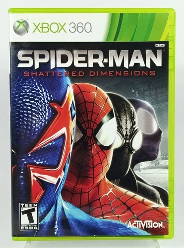 Spider-Man: Shattered Dimensions (Microsoft Xbox 360, 2010) CIB & TESTED VGC