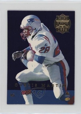 1996 Playoff Trophy Contenders Curtis Martin Drew Bledsoe #45 HOF 0rx8