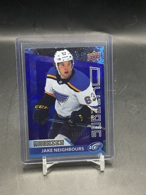 2021-22 Upper Deck Ice Sub Zero Rookie /999 Jake Neighbours Rookie RC  
