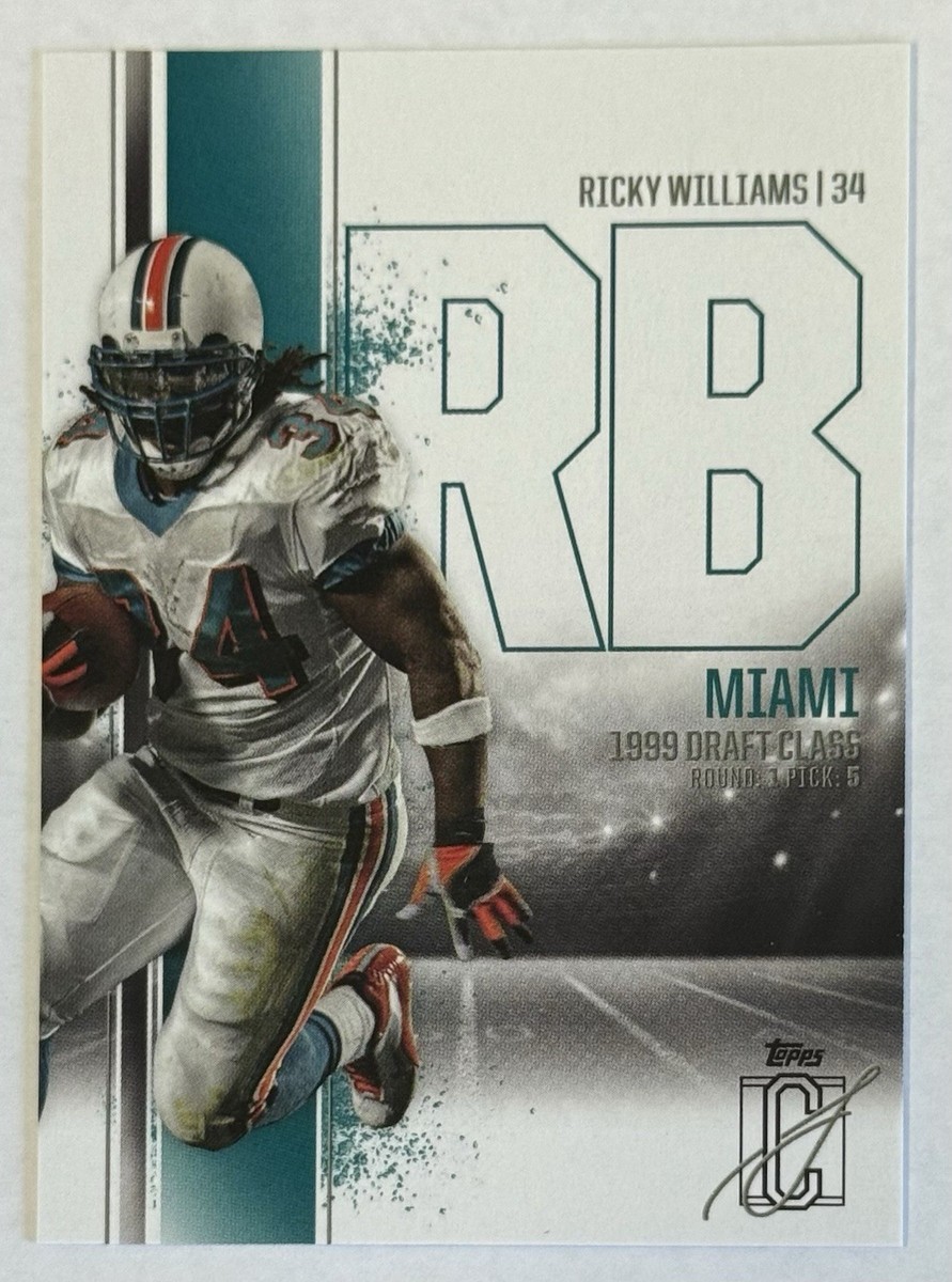 2025 Topps Signature Class - RICKY WILLIAMS - DOLPHINS | eBay