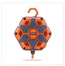 Ridgid 8 ft. Cord 5-Outlet 2 USB-A Power Hub RGS0508U