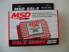 MSD Universal 6AL-2 Red Ignition Control Module w/ 2 Step Rev Limiter 6421
