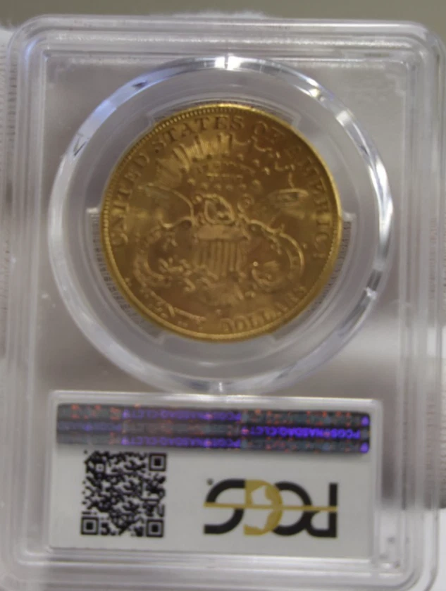 Pieza de oro Liberty 1903 S US $20 doble águila graduación profesional MS62 Foto 2 de 3