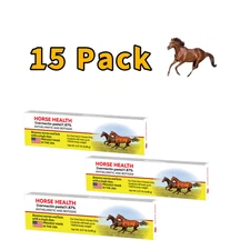 15 Pack Paste Apple Flavor Horse Dewormer Boxed