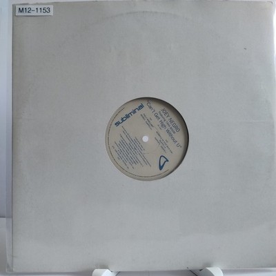 Joey Negro   Can't Get High Without U, 12'' Vinyl (G/G), VINYL 2 FEHLT, M12-1153