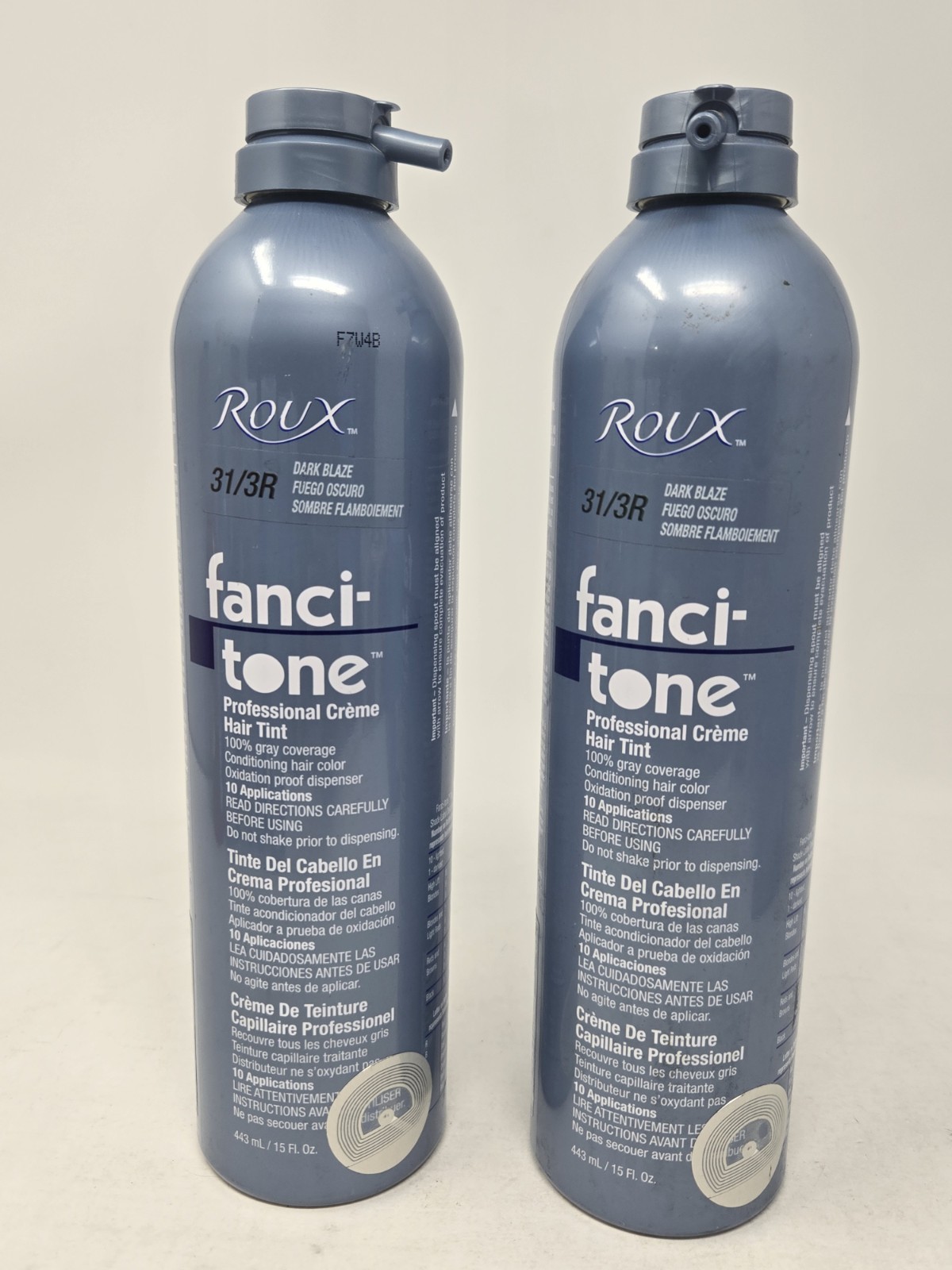 2 Roux Fanci-Tone Professional Creme Hair Tint 31/3R DARK BL