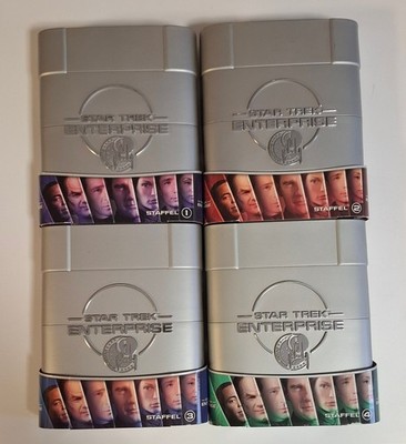 Star Trek Enterprise Staffel 1 - 4 DVD Komplett Collectors Edition NX-01
