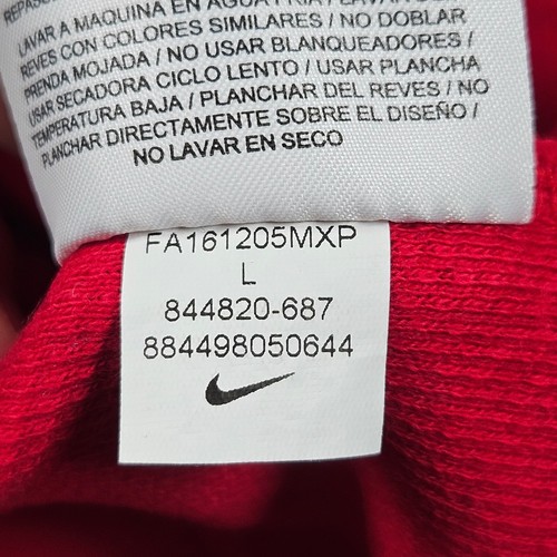 Nike Court Roger Federer Shirt Mens Large Red RF NikeLab Tennis Activewear - Picture 11 of 12